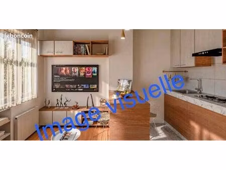 apparemment meublé 30 m2 avec un coin nuit