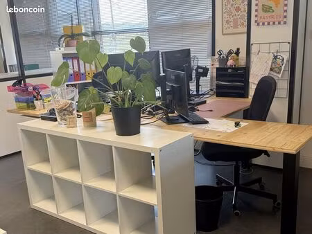 bureau meublé 15 m² tout inclus fibre - mouen a84