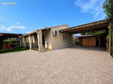 villa 82 m2 plein-pied 3ch terrain piscinable 500m2