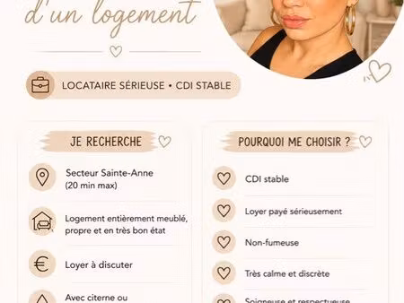 recherche location meublé