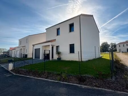 maison neuve 125 m² - 4 ch - jardin 350 m² -