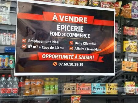 vend fond de commerce