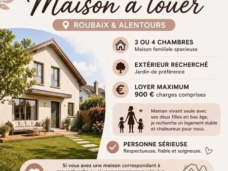 recherche maison à louer