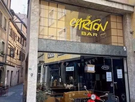 bar  fonds de commerce 250 m² strasbourg