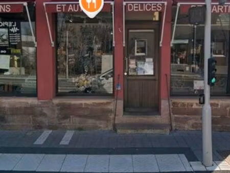 ◊ opportunité rare – emplacement n°1 – ancienne boulangerie-pâtisserie – illkirch (route d