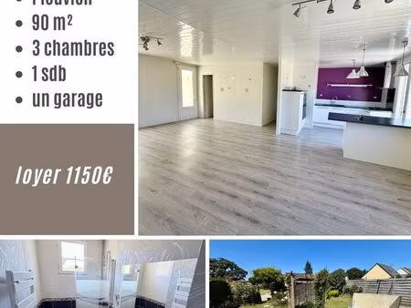 location maison - plain-pied - plouvien