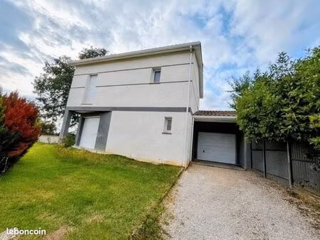 maison t4 non mitoyenne de 90 5 m² avec jardin  garage et dpe a   terrain de 360 m²- l'uni