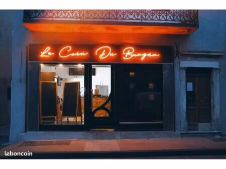fond de commerce - snack burger - le coin du burger