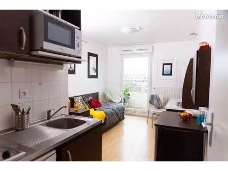 studio 1 pièce 17 m²