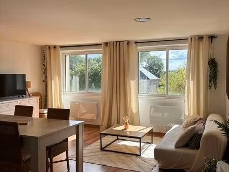 t3 meublé 54 m² – 2 chambres – saint-gérand (56)