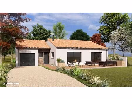 maison 98.22 m² avec terrain à saint-aignan-grandlieu (44)