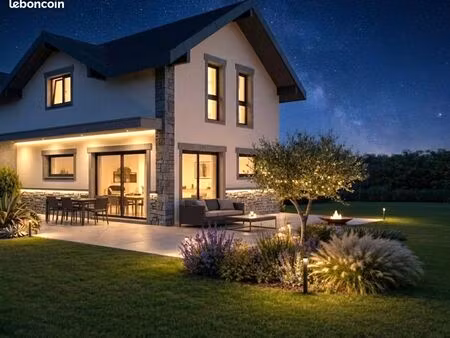 votre villa mitoyenne avec 300 m2 de terrain sur dernières hauteurs de poisy