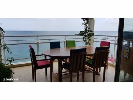 pointe du bout - duplex d’exception en première ligne vue mer des caraïbes