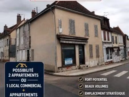 immeuble à rénover - fort potentiel investisseur - centre-ville - 30 000
