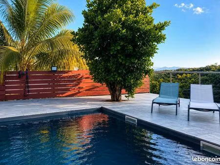 balata – villa avec piscine  vue dégagée & 2 logements indépendants