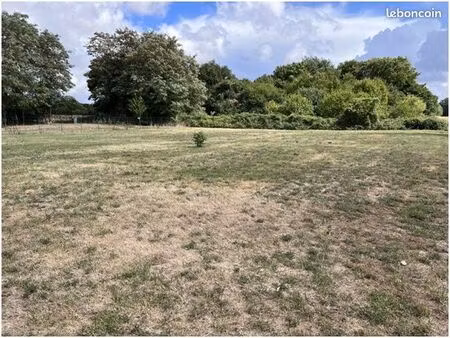 terrain à bâtir de 1350 m2 au prix de 12200 à saint-martin-du-clocher (16)