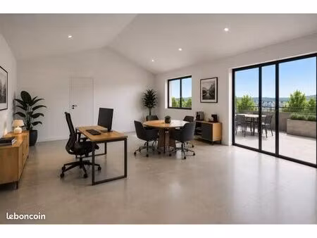 bureaux neufs 30 à 35 m² – terrasse – parking – climatisation – marseille 13004
