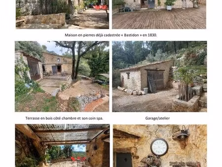 bastidon provençal et ses dépendances