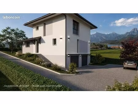 projet de construction d'une maison de 4 chambres de 130 m² avec terrain à allinges (74)