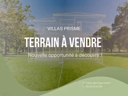 vente terrain 490 m² à vitrolles (13127)  220 000 €