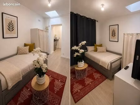 location studio meublé