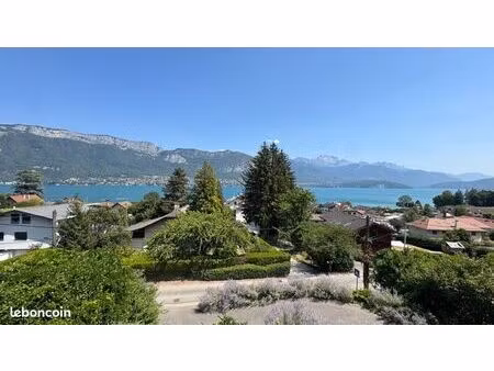 maison 5 ch  suite parentale vue lac 180° lac d’annecy