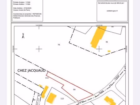 terrain a vendre