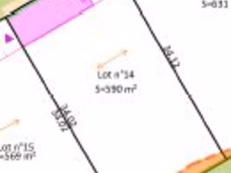vente de terrain à construire