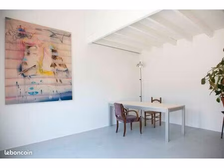 cabinet de consultation dans un ancien atelier d'artiste