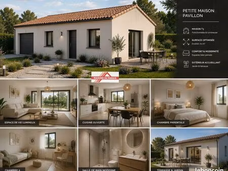 maison 71 m² avec terrain à surgeres