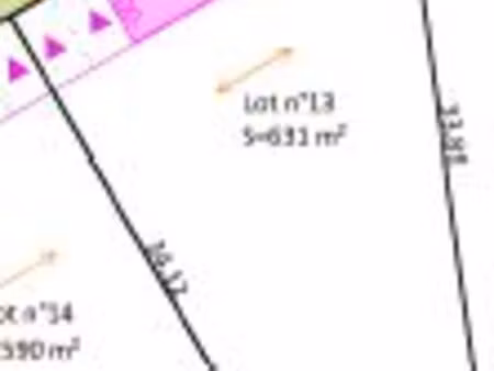 vente de terrain à construire