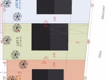 terrain 227 m² champigny sur mane