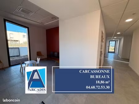 bureaux 19 m² carcassonne