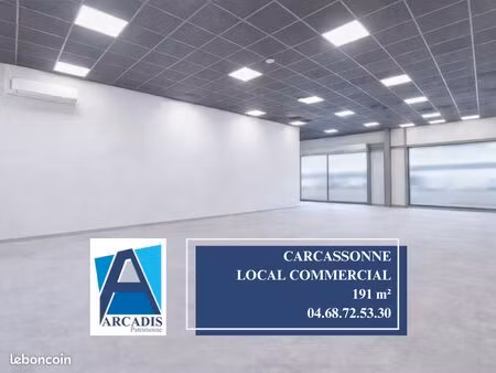 local 191 m² carcassonne