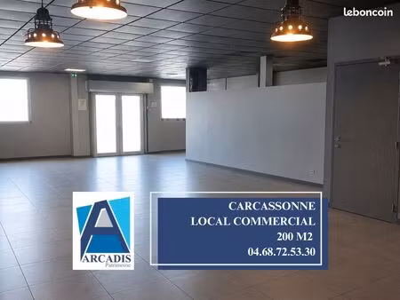 local 200 m² carcassonne