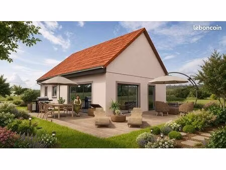 projet de construction d'une maison 79 m² avec terrain à drulingen (67)