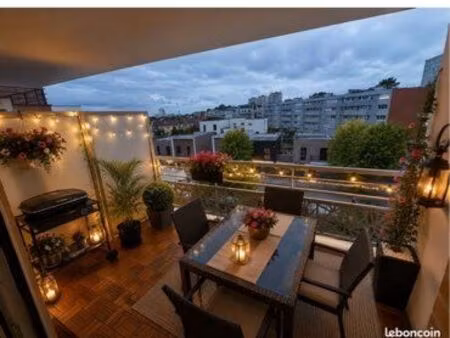 ? f3 lumineux 60 m² avec balcon + parking – thiais – 254 900