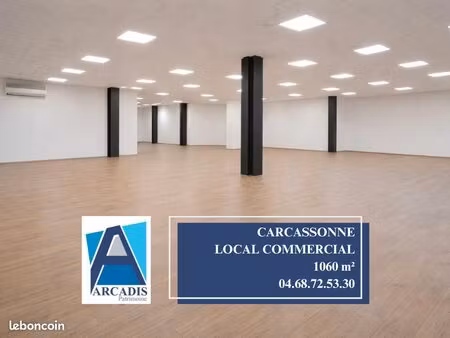 local commercial 1060 m² carcassonne