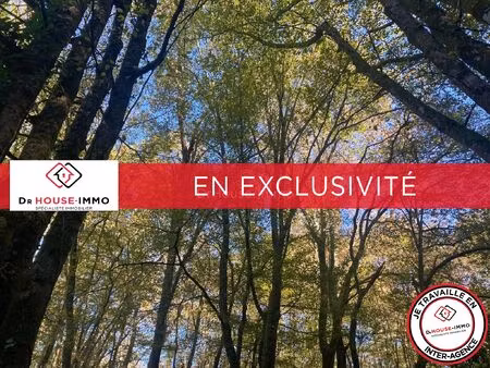 cambes - terrain boisé non constructible