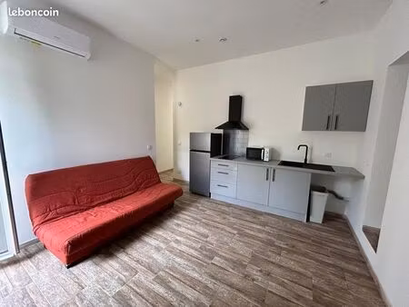 studio toulon 25 m2 climatisation & résidence sécurisée