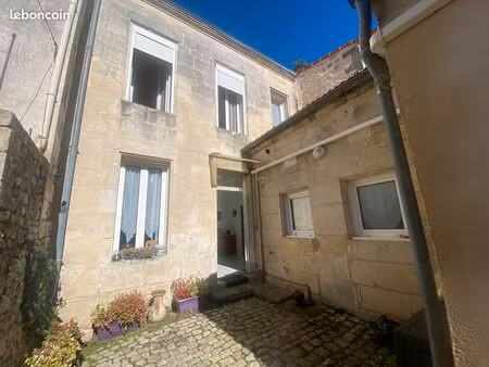 maison 2 pièces 55 m² avec cour privative – dpe c – vendue louée