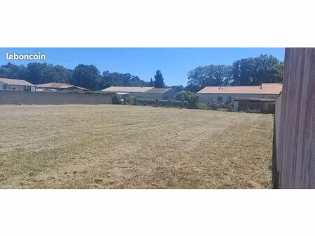 vente terrain constructible