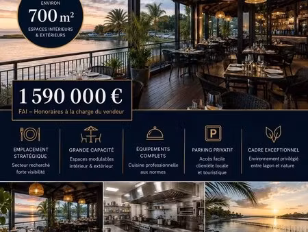 ensemble immobilier commercial d'environ 700 m²