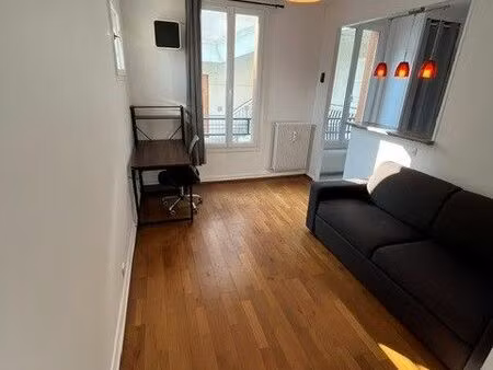 t2 meublé 30 m² – vraie chambre séparée – chauffage inclus – maisons-alfort
