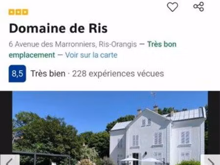 maison bourgeoise avec 6000m2 à 25km de paris