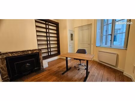bureau haut de gamme 16 m2 - 4 postes - opéra - 1 cabine téléphonique privative