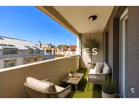 prunel - appartement t2/3 de 62m² - terrasse - 13005 baille