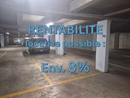 vente parking / box  10.35m²  paris 10