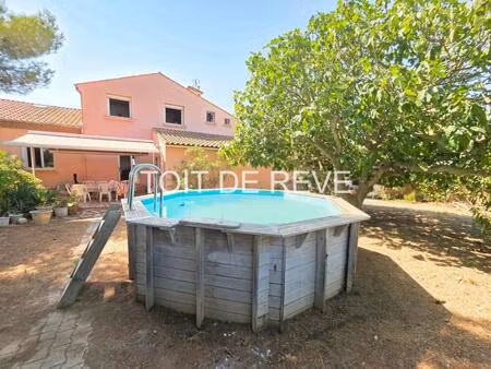 exclusivité frontignan : grande villa de 150m² sur 699m² de parcelle