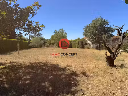 vente terrain 660 m² saint-victor-la-coste (30290)